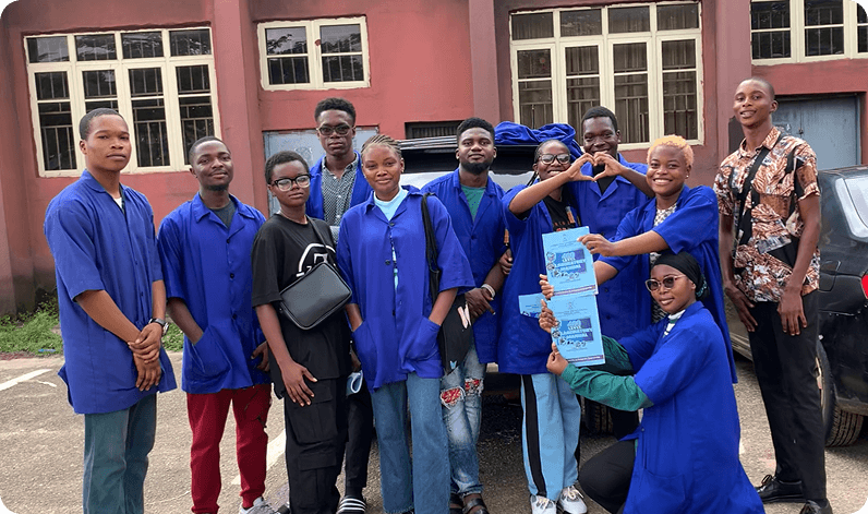 Students in classroom