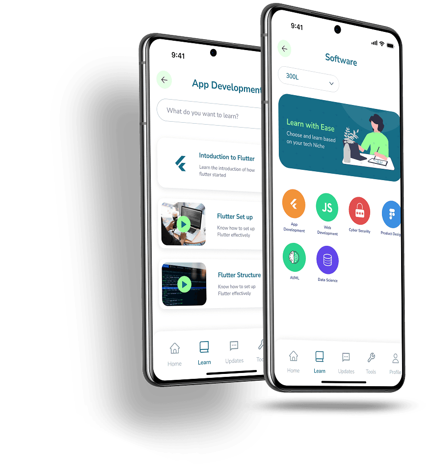 ACES Mobile app Mockup