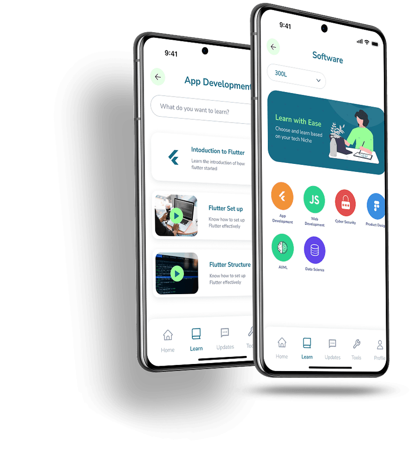 ACES Mobile app Mockup